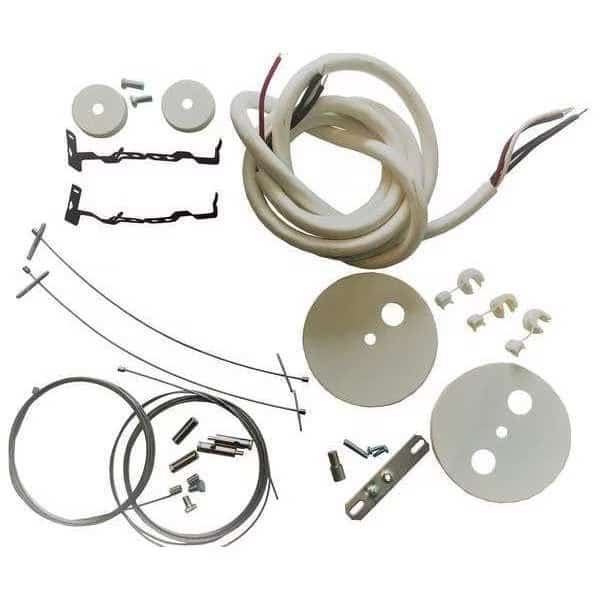 Cable Mounting Kit, 10 ftL, 2"W, 1 1/4"H