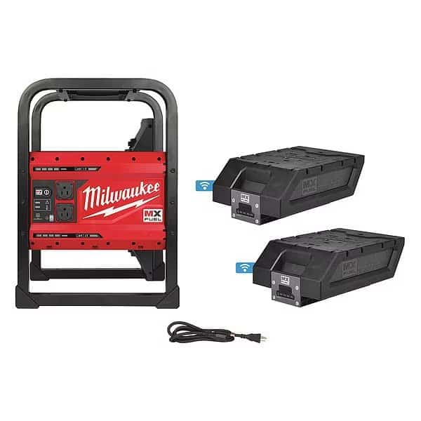 Portable and Inverter Generator, 1,800 W Rated, 3,600 W Surge, 120V AC, 15 A A