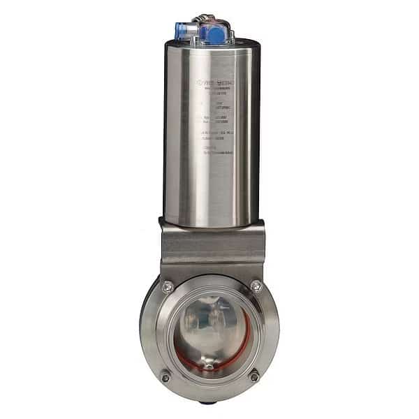 Pneumatic Butterfly Valve, Pipe Size 4