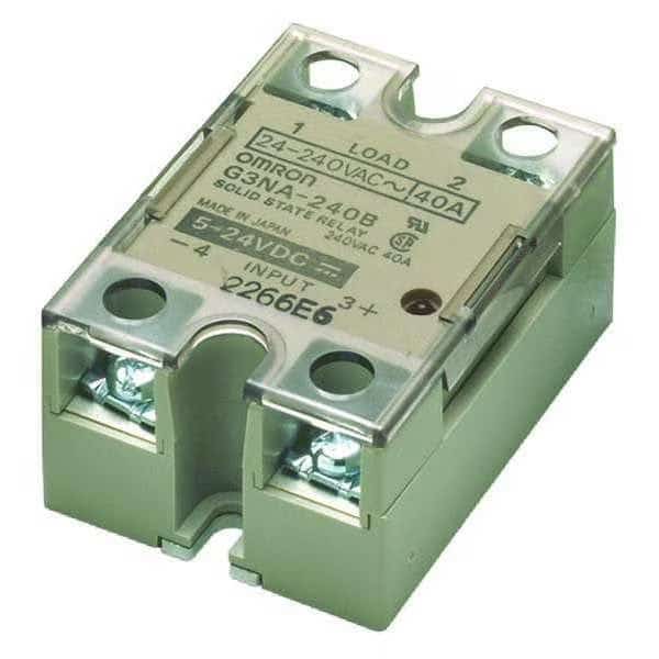 Solid State Relay, Input 10 to 30VAC/DC, OMRON, Mfr# G3NA-410B-UTU DC5-24