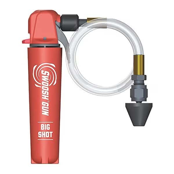Drain Clearing Gun, CO2 Cartridge, 800 psi