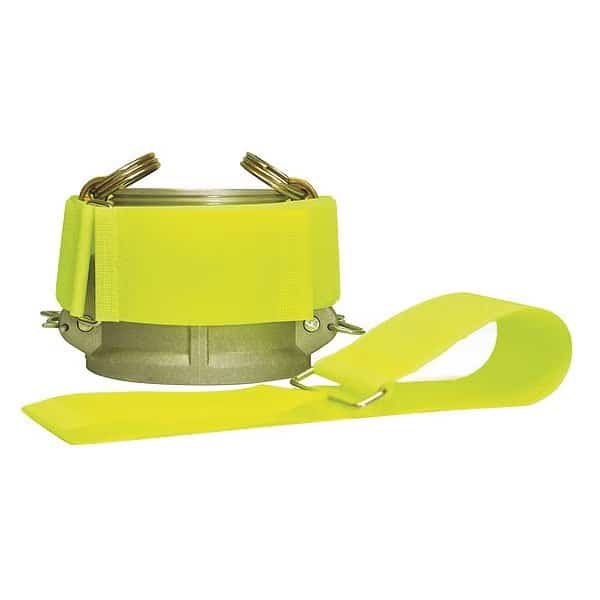 Back-to-Back Strap, No Adhesive, 12 in, 2 in Wd, Neon Yellow, 10 PK, EnjoyTool Select, Mfr#: 2X12NYCAM