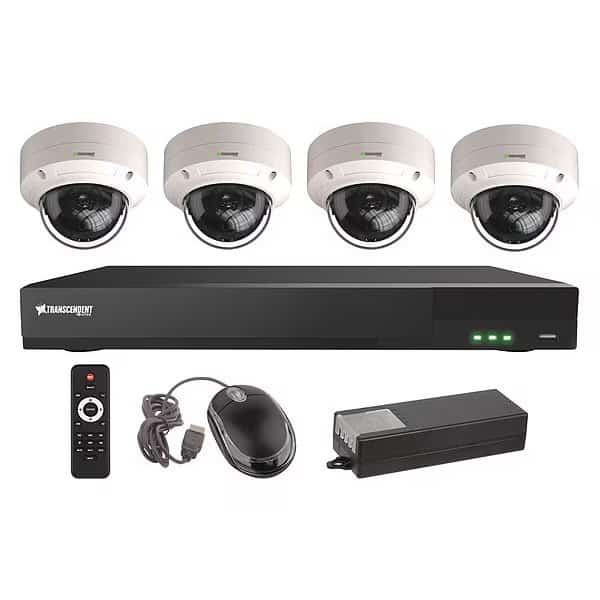 Video Surveillance System, 20TB, 8Chan, TVI, VITEK, Mfr# VT-TH5KT820TD-2