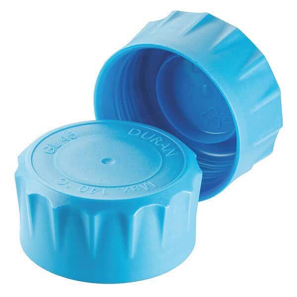 Cap, 53 mm Dia, Blue, PK10, Duran Youtility, Mfr#: 292292802