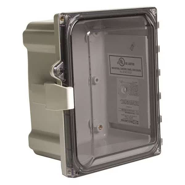 14 in H x 12 in W x 6 in D Enclosure, WIEGMANN, Mfr# HW-PCC141206CHQR