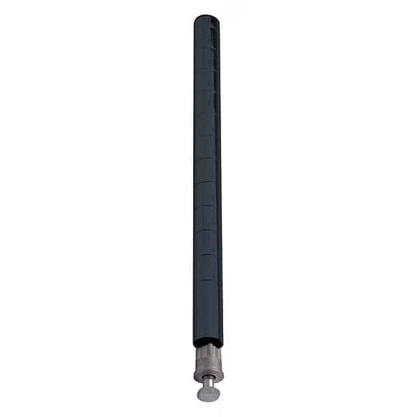 Wire Shlf Pst, 34 inx1 in, Quick-Adjust