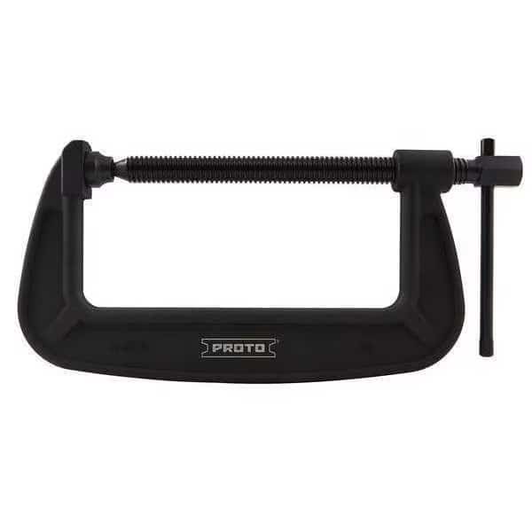 C-Clamp, Regular Duty, 10" Max. Opening