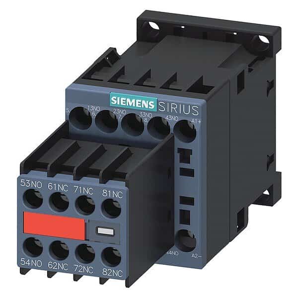 IEC Control Relay, 5NO/3NC, 24V DC, 10 A, SIEMENS, Mfr# 3RH22531BB40