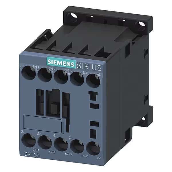 IECPowerContactor, Non-Reversing, 480VAC, SIEMENS, Mfr# 3RT20171AV61
