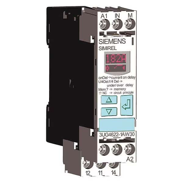 Digital monitoring relay Current monitor, SIEMENS, Mfr# 3UG4622-1AW30
