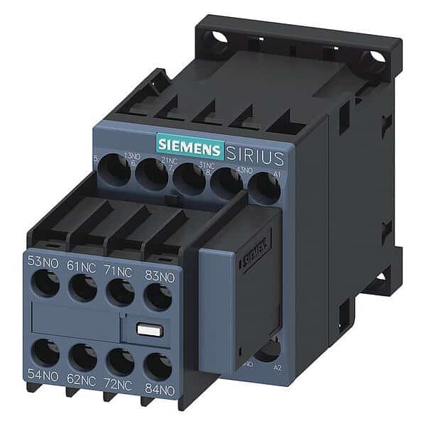 IEC Control Relay, 120V AC Coil Volts, 14 Pin, 4PDT, SIEMENS, Mfr# 3RH23441CK200KA0