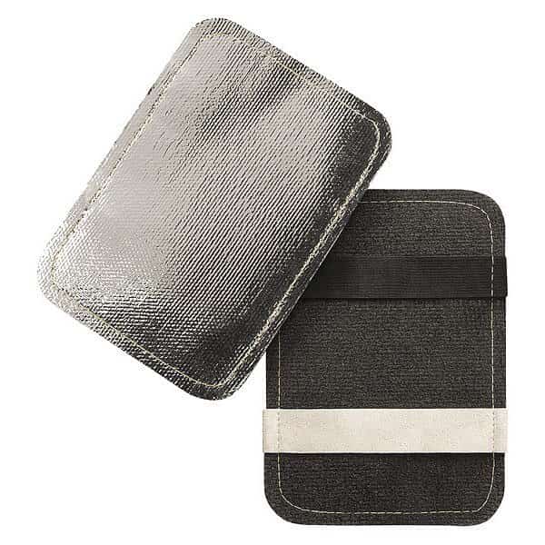 Glove Back-Hand Pad, 7-1/2" L, 5-1/2" W, Middle Material: Fiberglass Insulation