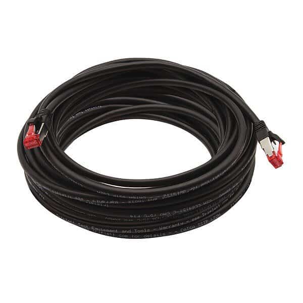 Voice and Data Patch Cable, 6A, 10 GBps, TRIPLETT, Mfr# CAT6A-50BK