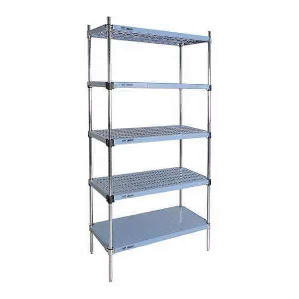 AdjustShelving,5-Shelf,S,CRM,18"W x 60"L, Mfr#: QPSU1860C-B5-74, EAGLE GROUP