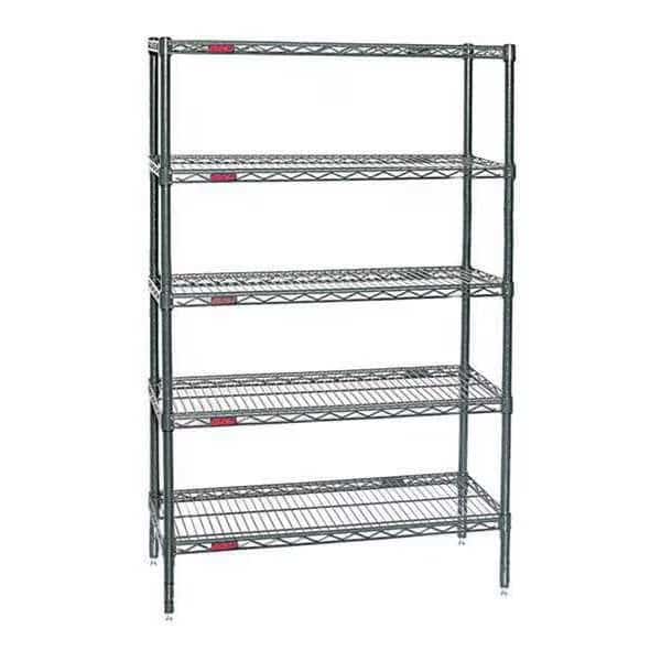 Adjust Shelving,5-Shelf,86"Hx24"Wx72"L, Mfr#: S5-86-2472V, EAGLE GROUP