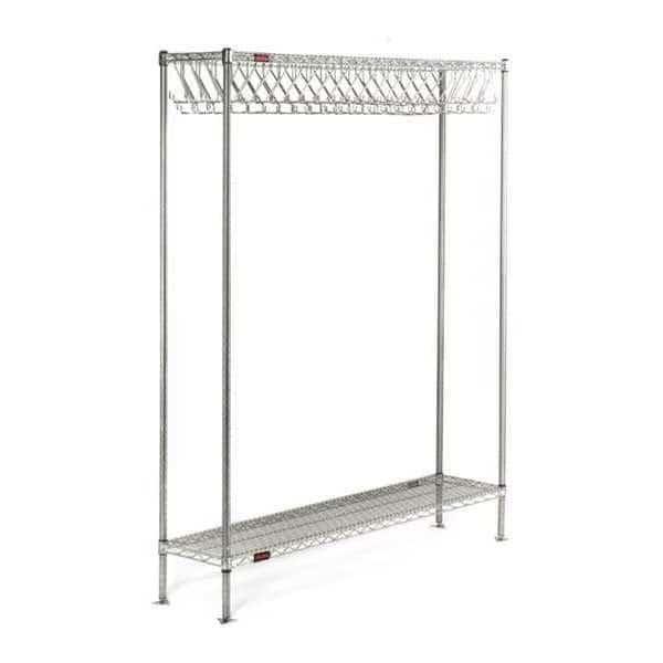 Freestanding Gowning Rack,CRM,14"Wx60"L, Mfr#: C1460-GRH, EAGLE GROUP
