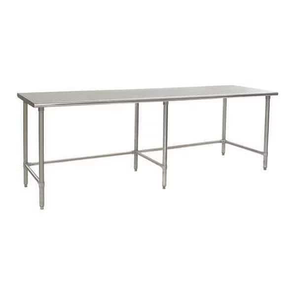 Table, Galv TubeBase, Budget, 24"Wx144"L