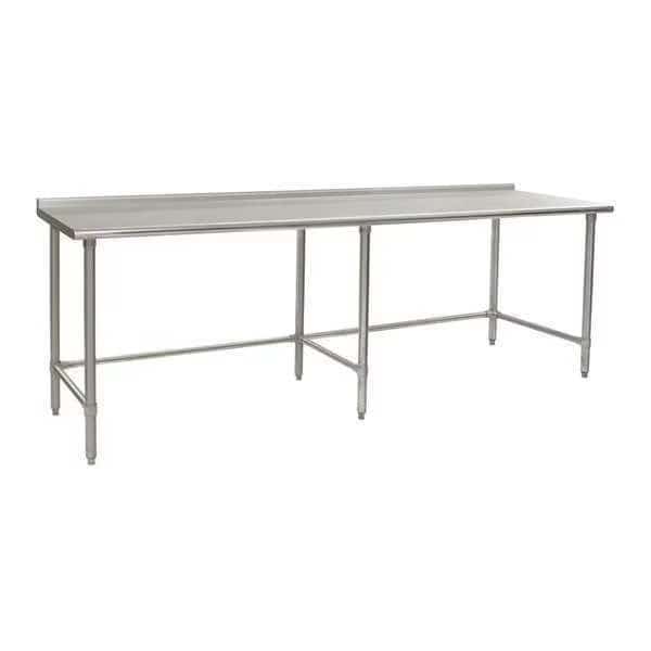 Table, UpturnGalv Tube, Deluxe, 36"Wx144"L, Eagle Group, Mfr#: UT36144GTEB