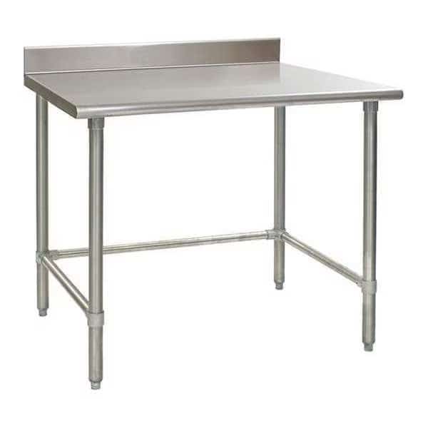 Table,BS,SS Tube,Deluxe,30"Wx48"L, Mfr#: T3048STEB-BS, EAGLE GROUP