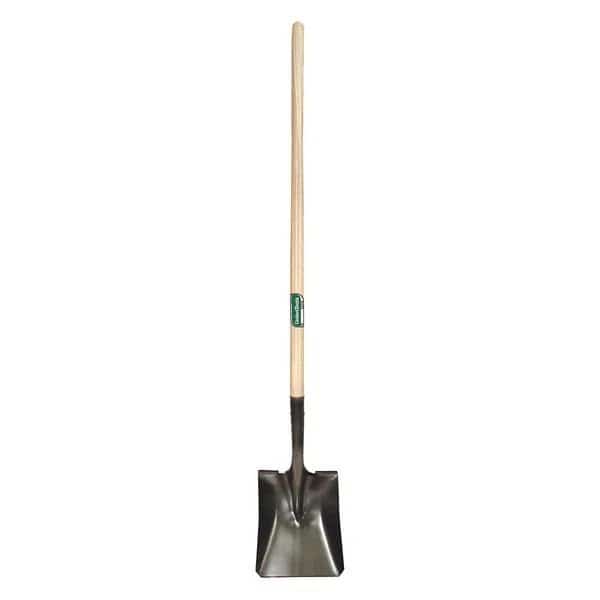 Square Point Shovel, 44 in L Hard Wood Handle