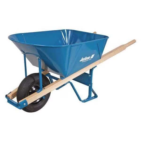 Steel Contractor Wheelbarrow, 6cu. ft.