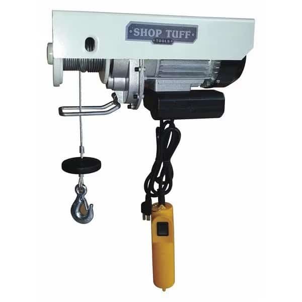 Electric Cable Hoist,440-880 lb., Mfr#: STF-4488EH, SHOP TUFF