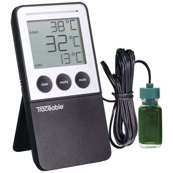 Digital Thermometer, 158 degrees F Max, Traceable, Mfr#: 5650