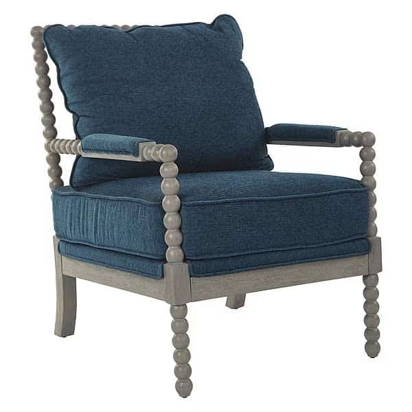 Abbot Abbot Chair, 26-3/4 in W 31-1/4" L 36" H, Padded