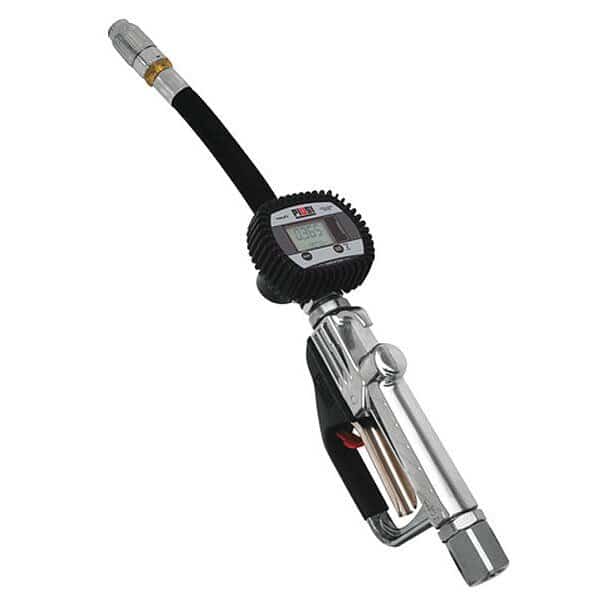Next, 2 qt., Pistol-One w/Flex Spout, 1.5 to 15 Max. Flow Rate , Aluminum, 3/4" BSP Inlet