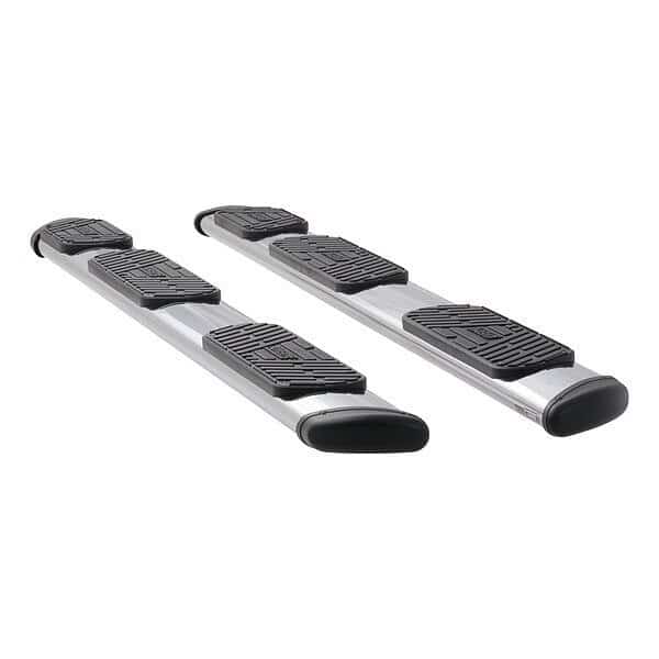 7" Polished Stainless Steel Side Steps