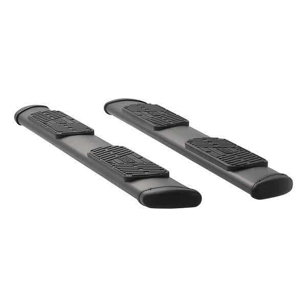 7" Black Powder Coated Stainless Steel Side Steps