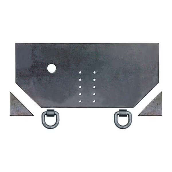 Fabricators Hitch Plate,3/4", Mfr#: 1809027A, BUYERS PRODUCTS
