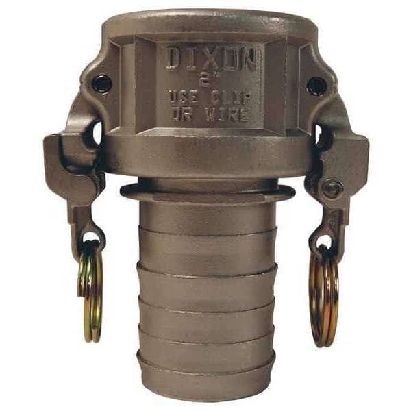 EZ Cam and Groove, Coupler x Hose, 3", SS