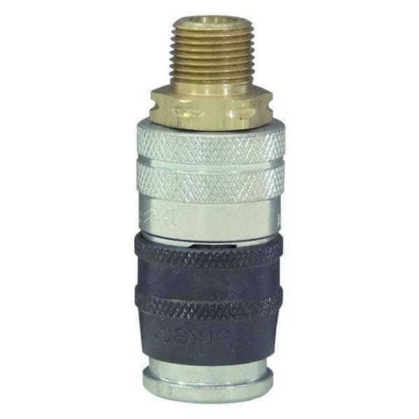 Parker Ezmate Ind Coupler MNPT, 1/2"