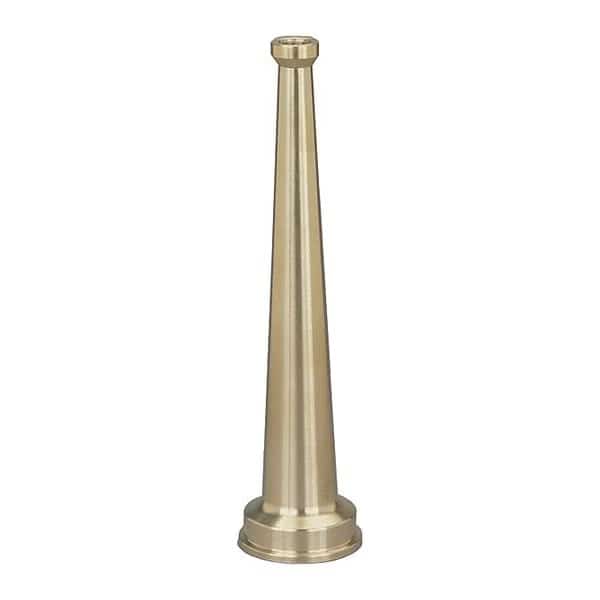 Brass Plain Hose, Nozzle NST, 1-1/2"