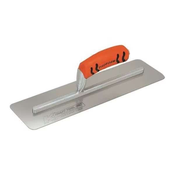 Silo Trowel, Carbon Steel, Pro-Form, 16x4", Kraft Tool, Mfr#: CF333PF