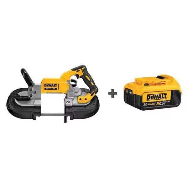 Portable Band Saw, 20V DC, 44 7/8 in Blade Length
