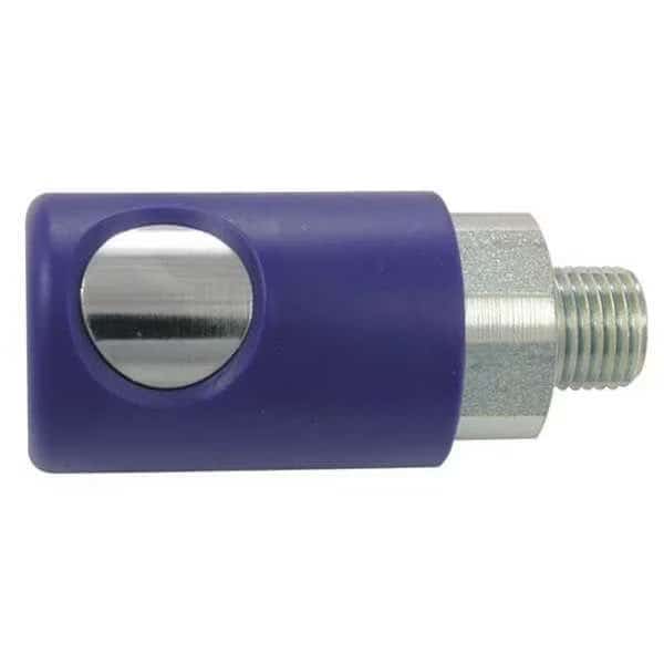 Industrial Coupler, 1/4" MNPT
