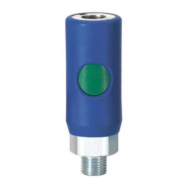 High Flow Coupler, 1/2" MNPT