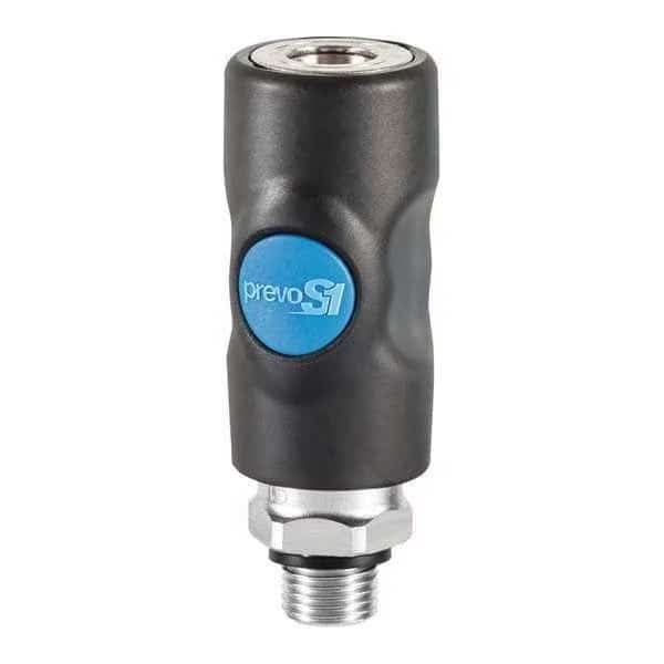 Industrial Safety Coupler, 1/2" MNPT