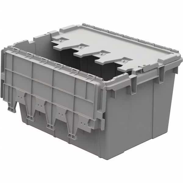 Container,AttachedLid,21"x15"x12",LtGray, Mfr#: AC2115120201000, BUCKHORN