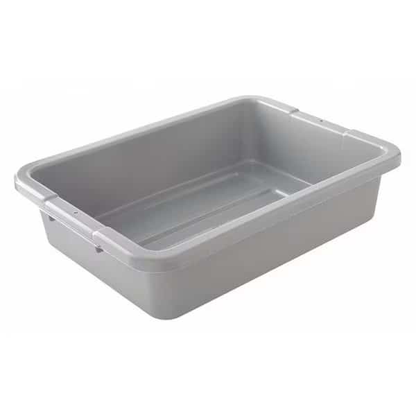 Bulk Bus Box, 20"x15x5", Gray