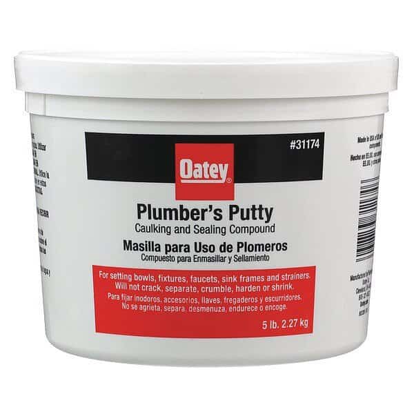 Plumbers Putty, 5 lbs., Oatey, Mfr#: 31174