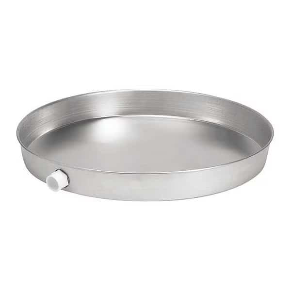 Aluminum, water Heater Pan, 26", w/1"CPVC