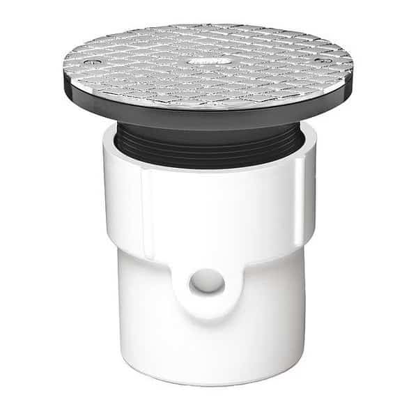 PVC Adjustable Cleanout W/CH CV-SQ, 3"