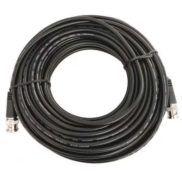 BNC Cable,RG58/U,Male/BNC Male,50 ft, Mfr#: 58-600-1M, TEST PRODUCTS INTL.