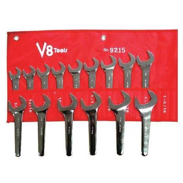 Service Wrench Set, 3/4" - 1-5/8", 15 pcs.