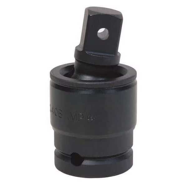 3/4" Drive Impact Universal Joint, SAE, Industrial Black, 3-1/2" L