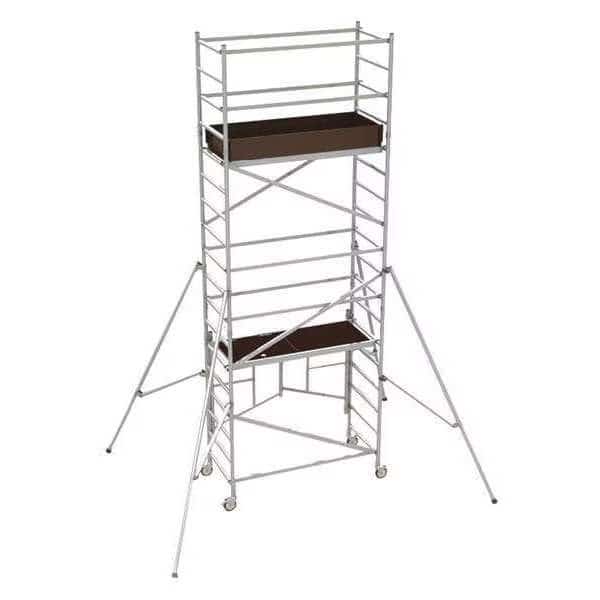 Scaffold,w/Guardrail,Easy-Set,Alum,18ft, Mfr#: AL-Q0106, METALTECH