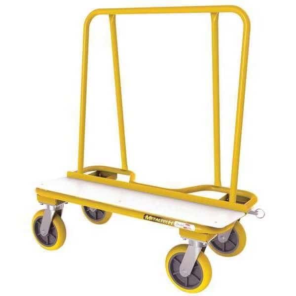 Drywall Cart,Weld Frame,Resid,2000 lb., Mfr#: I-BMD2131YGR, METALTECH